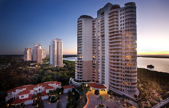 high rise buildings in Bonita Bay